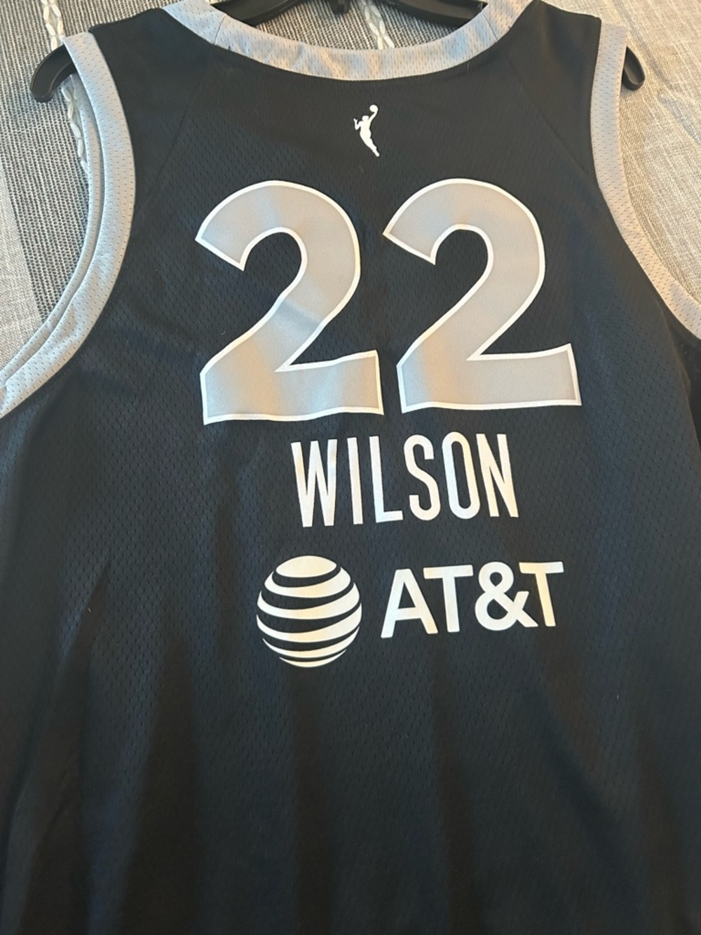 Nike Las Vegas Aces Explorer Edition Jersey - Black & White